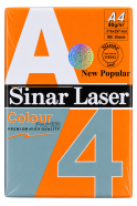 Sinar Laser color paper A4 80 GSM 500 Sheet image