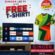 Singer Android TV 43 Inch (Buy 1 Get 1 Singler T-Shirt FREE) - SRTV-SLE43GA5000TV image