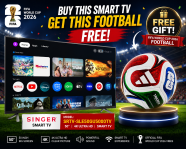 Singer Primax 4K Google TV 50 Inch (Buy 1 Get 1 FIFA World Cup Football FREE) image