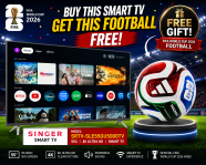 Singer Primax 4K Google TV 55 Inch (Buy 1 Get 1 FIFA World Cup Football FREE) image