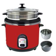 Singer Rice Cooker 2.8L SRRC-SRCDB2800AMMO-PRO (Double Pot) image