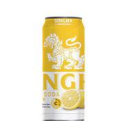Singha Zero Sugar Lemon Soda Water Can 330ml image