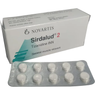 Sirdalud 2 mg Tablet 10's Strip image