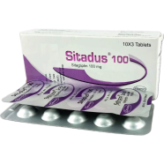 Sitadus 100 mg Tablet 10's Strip image