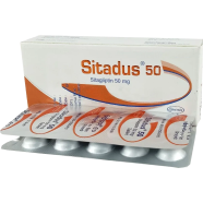 Sitadus 50 mg Tablet 14's Strip image