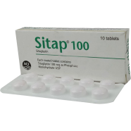Sitap 100 mg Tablet 10's Strip image
