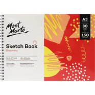 Sketch Book By Mont Marte Discovery A3-30 Sheets