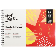 Sketch Book By Mont Marte Discovery A4-30 Sheets 150gsm