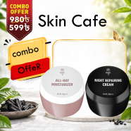 Skin Cafe All Day Moisturizer 100gm Plus Skin Cafe Night Cream 100gm (Combo Offer) image
