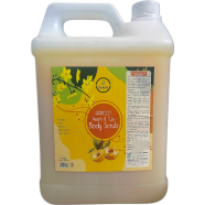 Skin Secret Skincare Shower Scrub 5L – Apricot, Neem and Tulsi Body Wash with Shea Butter for Deep Cleansing, Whitening and Moisturizing image