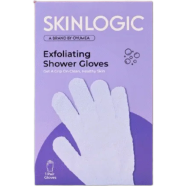 Skinlogic Exfoliating Shower Gloves 1 Pair - Purple image