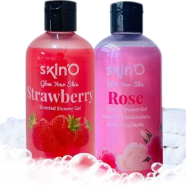 Skino Strawberry Rose Combo Scented Shower Gel (2 pcs) image