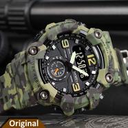 Skmei 1637 Digital Dual Movement 3 Time Sport Waterproof Wristwatch image