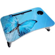 Sky Blue Butterfly Folding Table image