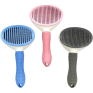 Slicker Dog Cat Gromming Comb Brush Large Round Shaped image
