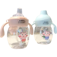 Duck Beak Slicone Nipple PPSU plastic material Kids Water Bottle/Mom pot 250ml -1pcss ( Any Color) image