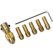 Small Electric Drill Chuck Set 7 Pcs Set For 2.3mm And 3.17mm Shaft Motor icon