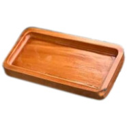 Small wooden tray image