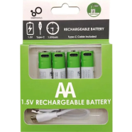 SmarTools RB40 AA 1.5V Rechargeable Battery (4 Pcs Set) image