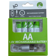 SmarToools RB40 AA 1.5V 2600mWh Rechargeable Battery (4Pcs Set) image