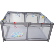 SmartCare Baby Play Fence With 50 Pcs Playing Ball image