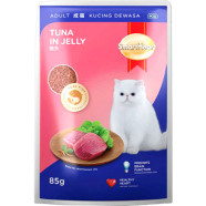 SmartHeart Cat Pouch Food - Tuna In Jelly 85g image