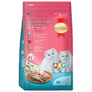 SmartHeart Kitten Dry Cat Food Chicken, Fish, Egg and Milk Flavour 1.1kg image