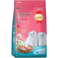 SmartHeart Kitten Dry Cat Food Chicken, Fish, Egg and Milk Flavour 450 gm icon
