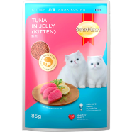 SmartHeart Kitten Pouch Food - Tuna In Jelly 85g image