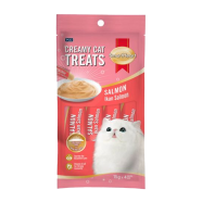 SmartHeart Lickable Cat Treat Salmon Flavour 4 x 15g image