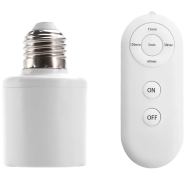 Smart AC220V Wireless remote Control Lamp Holder With Timing Adjustment Function Smart Light LED Lamp Base Universal