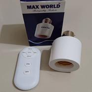 Smart AC220V Wireless remote Control Lamp Holder With Timing Adjustment Function Smart Light LED Lamp Base Universal image