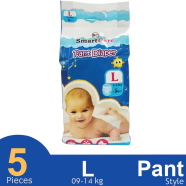 Smart Care Pant System Baby Diaper Ultra Thin (L Size) (9-14kg) (5pcs) image