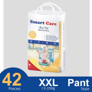Smart Care Pant System Baby Diaper (XXL Size) (15-25 Kg) (42 Pcs) - SBD-PantXXL’42
