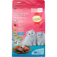Smart Heart Kitten Cat Dry Food Chicken Fish Egg and Milk 450 gm image