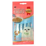 Smart Heart Lickable Creamy Cat Treat Chicken Flavor 15 gm (4 Pack) image