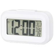 Smart LED Digital Alarm Clock with Date, Time and Temperature Display for Office and Home Desk image