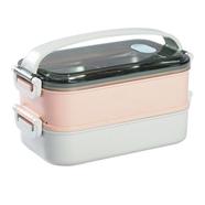 Smart SS Double Decker Tiffin box 1000 ML - 889565
