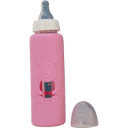 Smartcare Borosilicate Glass Bottle With Silicone Sleeve 236ml image