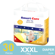 Smartcare Ultra Thin Baby Pant Diaper (XXXL 30Pcs) 19Kg Plus image