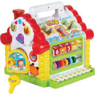 Smartcraft Colorful and Attractive Funny Cottage Educational Learning House - Baby Birthday Gift for Child - Multicolor -125090713 image