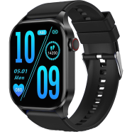 Smartwatch With 2.04 Inch AMOLED HD Display S5 Black image