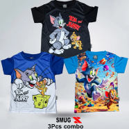 Smug Kids Premium T-Shirt Soft And Comfortable Fabric 3Pcs Combo image