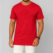 Smug Mens Premium Cotton Solid T Shirt Charcoal image