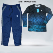 Smug Premium Combo Full Sleeve Sublimation T-Shirt And Trouser Combo Set image