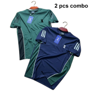 Smug Premium Combo Offer T-Shirt Green Navy image