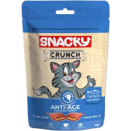 Snacky Crunch Dry Cat Treat Anti Age with Salmon 60gm icon