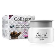 Snail Collagen for Facial Cream Skin Moisturizing Anti-aging Whitening Protective Film Face Sheet Skincare-80gm image
