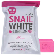 Snail White Gluta Collagen Plus 3 Whitening Soap image
