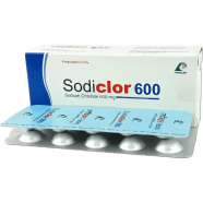 Sodiclor 600 mg Tablet 10's Strip image